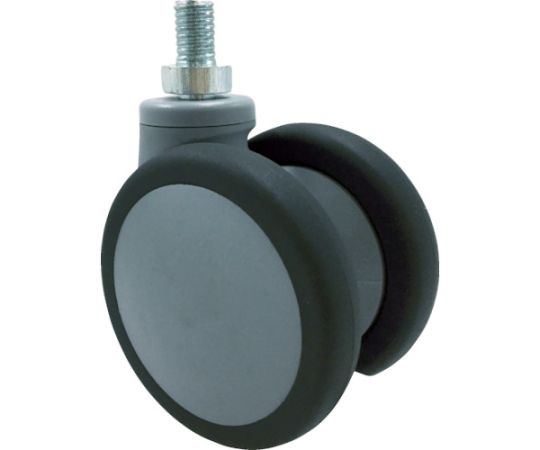 デザイン双輪キャスター「Kelly」　ネジ　自在　100mm