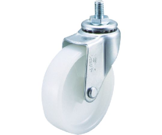 ねじ込み式 自在 キャスター ナイロン 車輪径50mm Lタイプ LT型 ネジ寸法M8×14ピッチ1.25