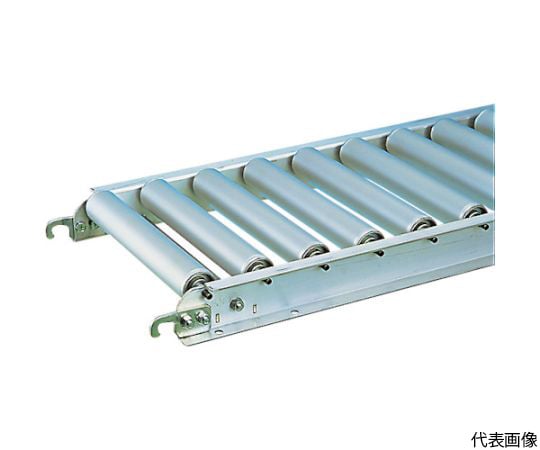 アルミローラコンベヤMA45A型　径45.7×1.5T　幅500　カーブ90°
