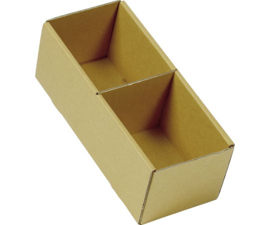 大型パーツケース 段ボールバンラックケースM型引出し 内寸110×294×H110 仕切板1枚付