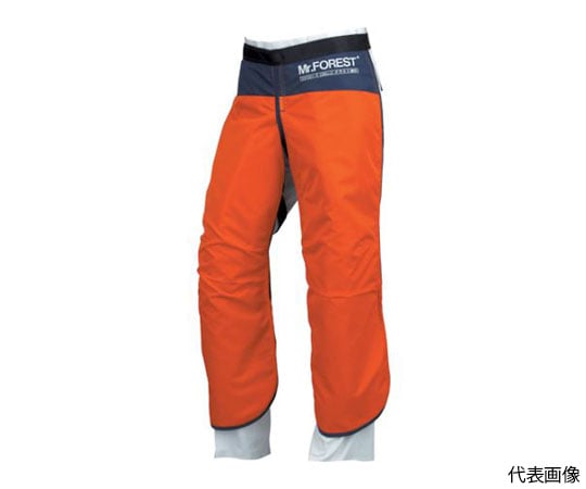 Mr.FOREST 防護チャップス オレンジ LLサイズ