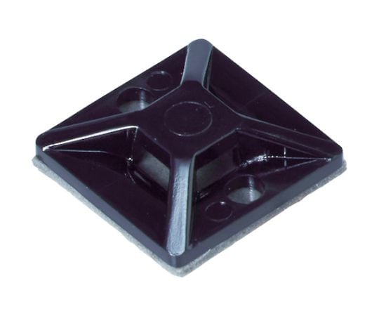 62 63 52 結束バンド用固定具 屋外用 超強力粘着多用途テープ付 100個入り Mto Ex Axel アズワン