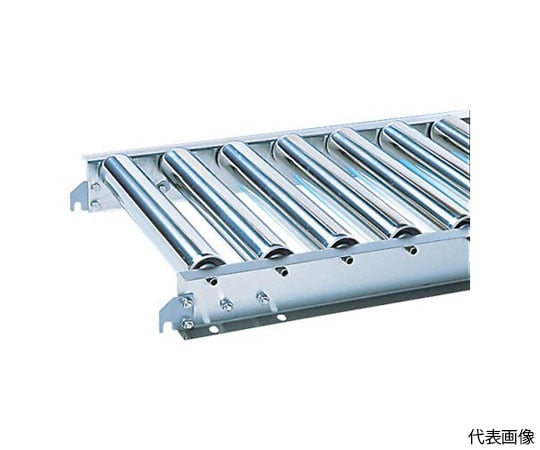 SUSローラコンベヤMU60型　径60.5×1.5T幅300カーブ90°