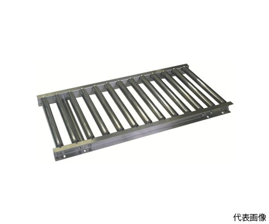 スロットインSUSローラコンベヤMUS型Ф38×1T　幅600　1.5M