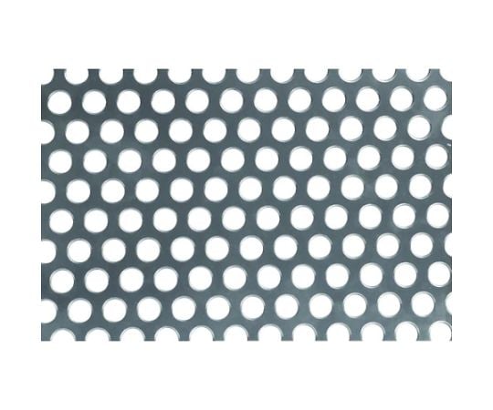 アルミパンチングメタル 1.0T×D10×P15 1000×1000