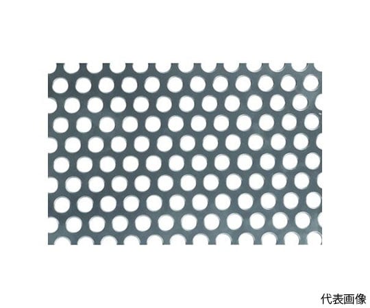 アルミパンチングメタル 2.0T×D10×P15 1000×1000