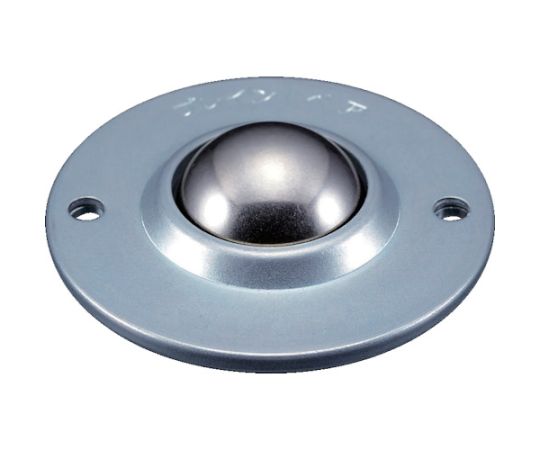 ボールキャスター ゴミ排出穴付 上向き用 スチール製 許容荷重50kg