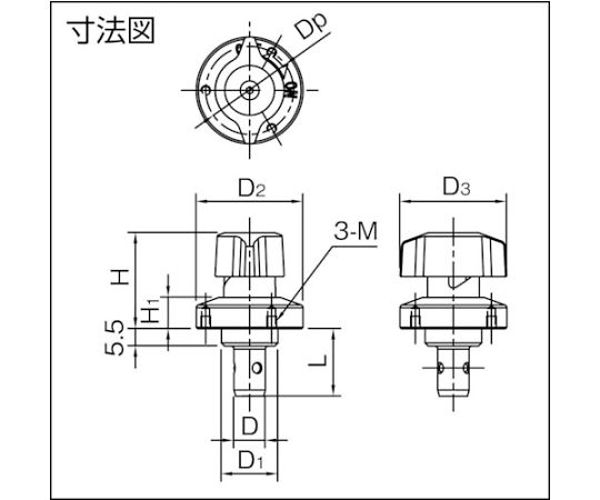 クサビロッククランパー　QCWE1034-14-SUS