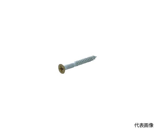 ステンレス木ねじ　皿頭　M2.7X20　ベージュ　（40本入）