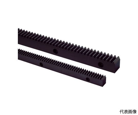 取付穴加工ラック 並歯