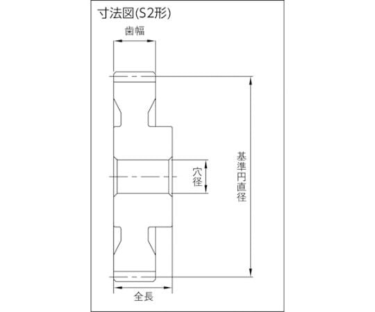 62-9026-96 平歯車 並歯 SS4-58 【AXEL】 アズワン