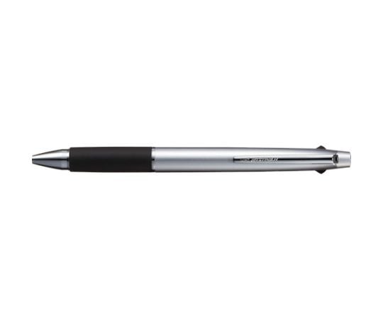 最新のデザイン 62-9036-81 楽天 ノック式3色ボールペン0.7mmシルバー SXE380007.26