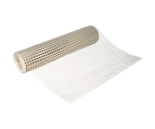 多目的樹脂ネット　ベージュ1mX15m　目合25mmX25mm