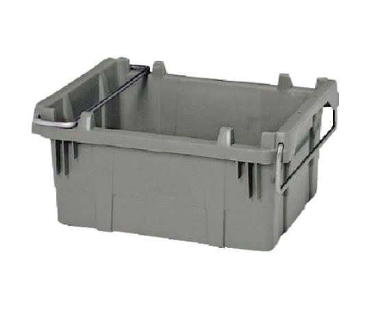 TH型コンテナ（取っ手付）　TH-25　グレー