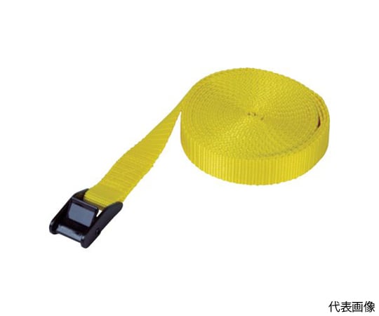 簡易結束ベルト　25mmX2m　黄