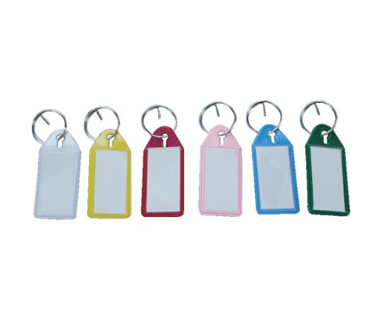 ソフト名札キーホルダー　アソート　（6個入）