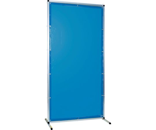 溶接用遮光フェンス　アルミ製　W1000XH2000　ブルー