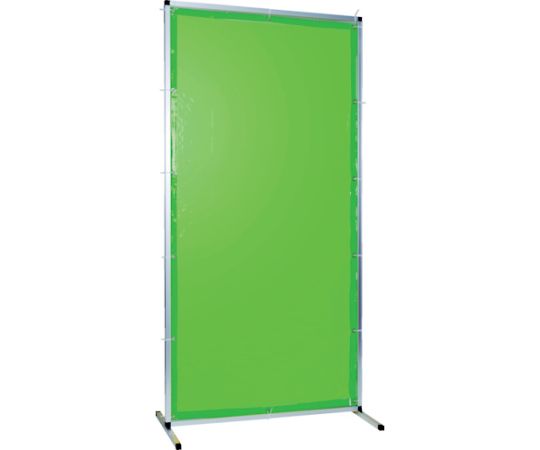 溶接用遮光フェンス　アルミ製　W1000XH2000　グリーン