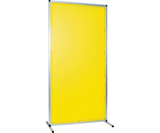 溶接用遮光フェンス　アルミ製　W1000XH2000　イエロー