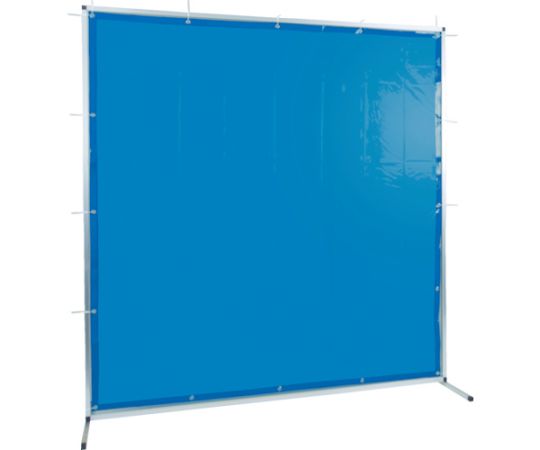 溶接用遮光フェンス　アルミ製　W2000XH2000　ブルー