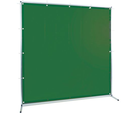 溶接用遮光フェンス　アルミ製　W2000XH2000　ダークグリ