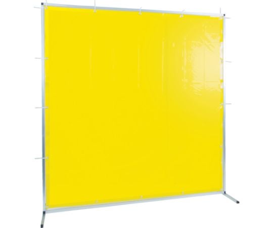 溶接用遮光フェンス　アルミ製　W2000XH2000　イエロー