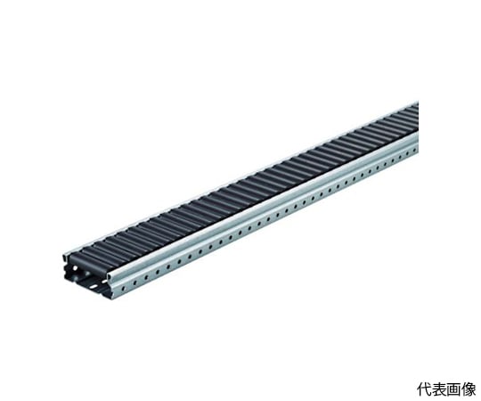 流動棚用　導電ホイールコンベヤ　Φ18ワイド　P20XL1000