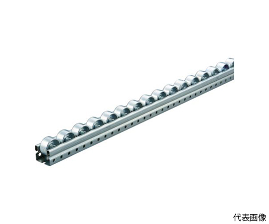 ピッキングラック用SB型スチールホイールコンベヤ Φ36 P50×L3000