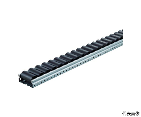 ピッキングラック用 導電ホイールコンベヤ Φ36ワイド P40×L2400