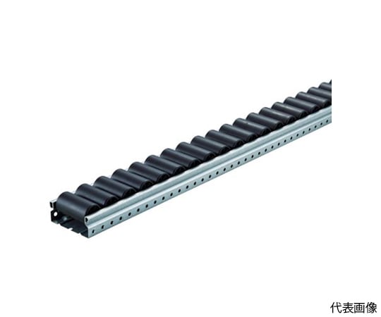 ピッキングラック用 導電ホイールコンベヤ Φ36ワイド P50×L1000