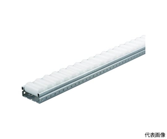 ピッキングラック用 樹脂ホイールコンベヤ Φ36ワイド P50×L1000