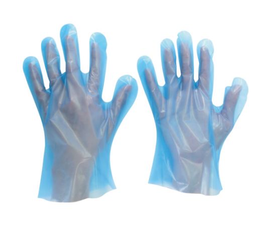 ポリエチレンディスポ手袋　ベルテ585　100枚　袋入　L