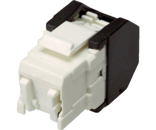 Cat6　RJ45モジュラージャック　ツールレスタイプ　白