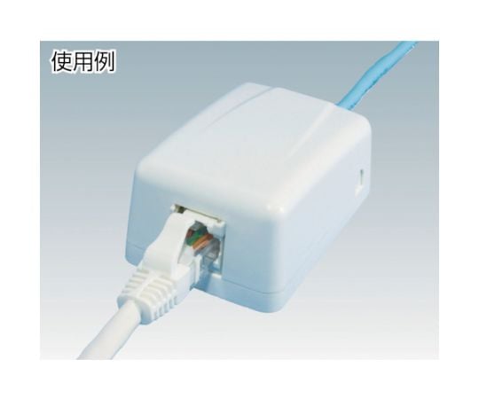 62-9083-40 Cat5e RJ45モジュラージャック露出型アウトレットセット 4