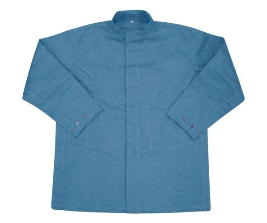 ハイブリッド（耐熱・耐切創）作業服　上着　ネイビーブルー