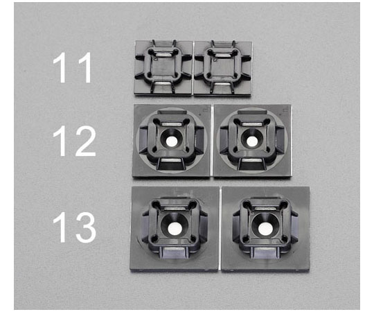 取扱を終了した商品です］38.1x38.1mm結束バンド用ベース(粘着付/50個