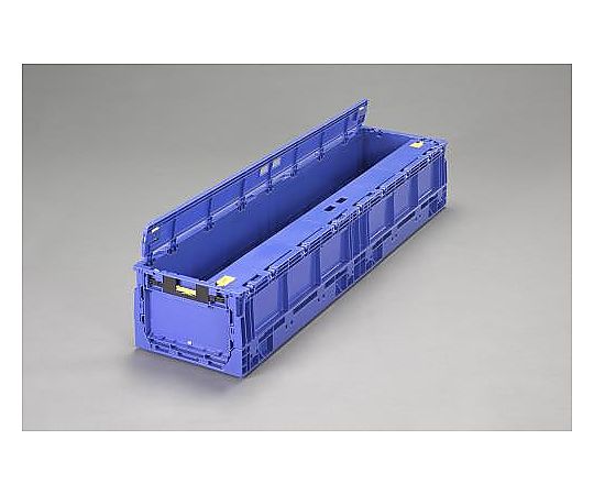 1100x285x203mm/51.2L折畳コンテナ(青)