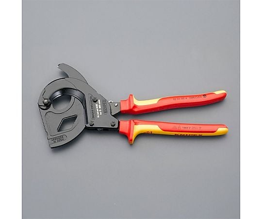 φ45mm/315mm ケーブルカッター(ﾗﾁｪｯﾄ･絶縁)