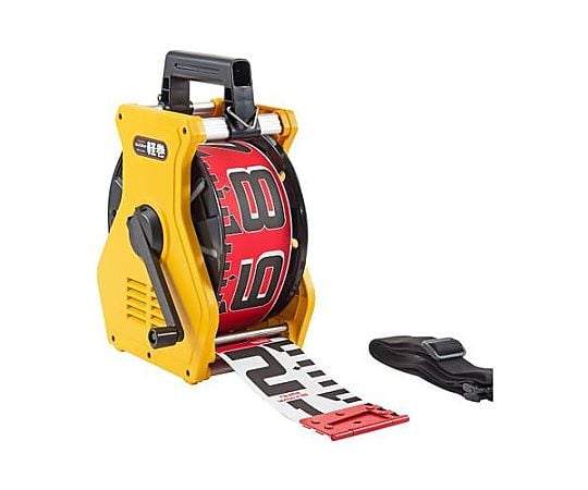 100mmx50m 測量テープ(ｽﾀﾝﾄﾞ付)