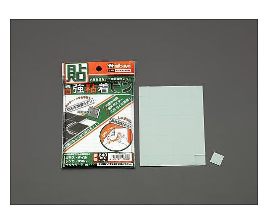 貼る画鋲(強力型) (48個x5ｼｰﾄ) EA762FC-36