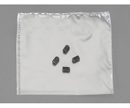 M 5x 8mm六角穴付止めねじ(ｽﾃﾝﾚｽ/黒色/4本)