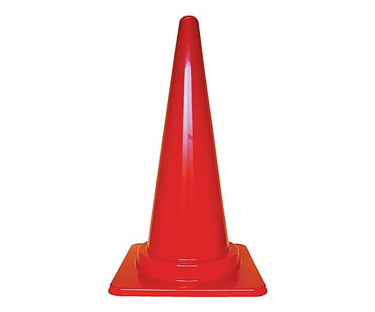 380x380x700mm コーン(赤/反射無/10本)