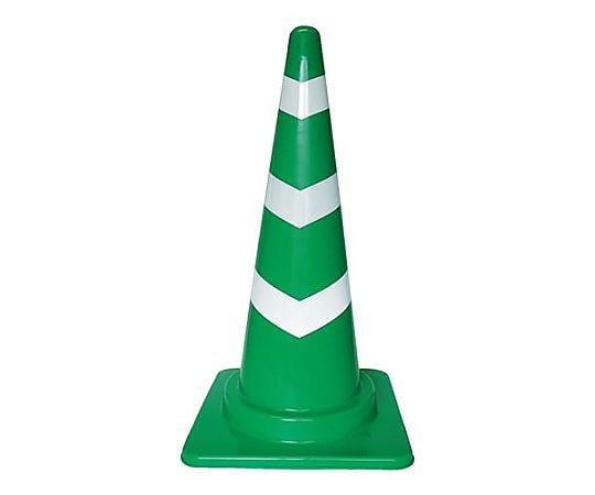380x380x700mm コーン(緑/反射有/10本)