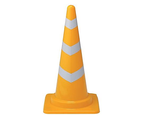 380x380x700mm コーン(黄/反射有/10本)