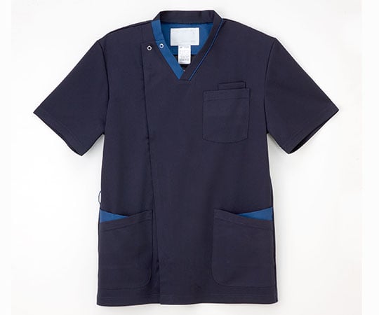 男子スクラブ ネイビー＋ロイヤルブルー　BL