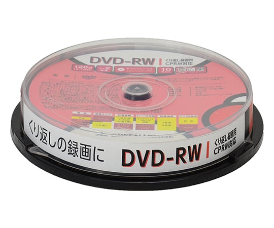 DVD-RW CPRM 録画用 1-2倍速 10枚スピンドル GH-DVDRWCB10