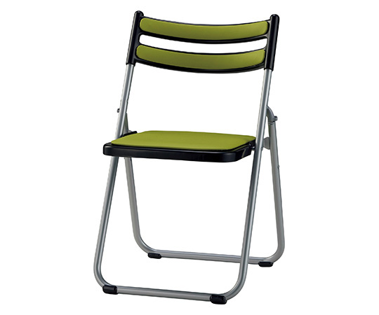 アルミ折畳椅子 CF72-MX ライトグリーン CF72-MX GR