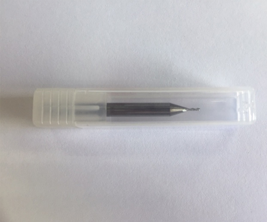 超硬2枚刃高硬度ダイス鋼加工用ソリッドエンドミル D0.8B 10本/1セット