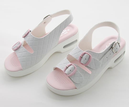 キルティングエアーソールサンダル　ピンク　LL（24.5～25.0cm）