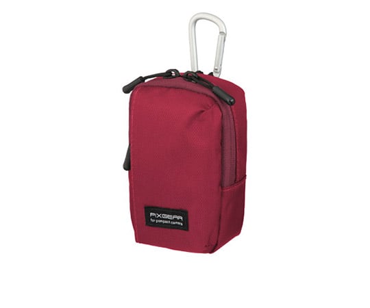 ピクスギア DP01 カメラポーチ M カーマインレッド